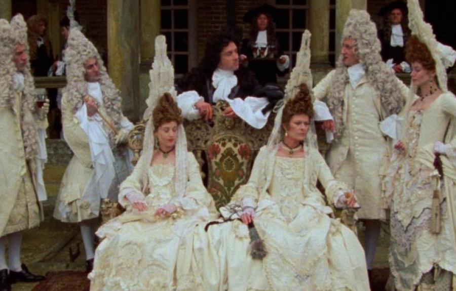 Film still from Draughtsman's Contract